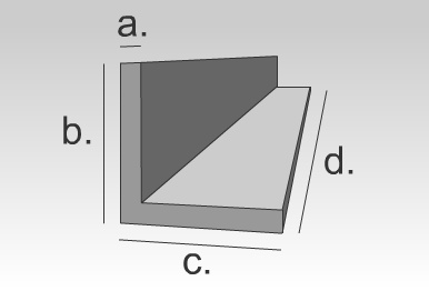 Aluminium  Angle Cut to Size