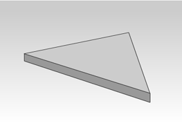 Aluminium Triangle Sheet Cut to Size