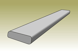 50mm x 10mm Mild Steel Bar Cut to Size